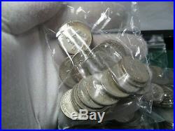$100 Face (10 Rolls- 400 coins) Silver Washington Quarters. 1936 to 1964
