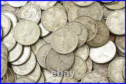 $10 Face 80% Silver Canadian Canada Quarters 40 Pcs Roll Bullion Lot 0166