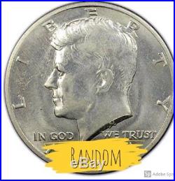 $10 Roll Of (20) 90% Silver Kennedy Half Dollar Coins