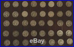 $10 Roll of Washington Silver Quarters / 40 Pre-1964 Coins Listing #3