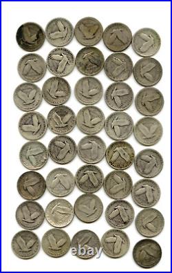 1926 P Standing Liberty Silver Quarter Coin Roll Philadelphia Mint DM762