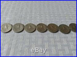 1941 P Washington quarters full roll of 40 90% silver coins $10 Face Value