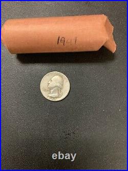 1941 silver roll of quarters