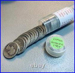 1945 to 1952 Silver Washington Quarter 40 Coin Roll