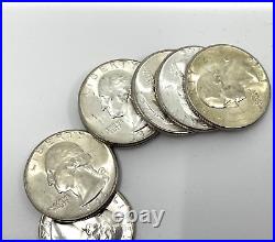 1946 $10 Gem BU Washington Quarter Roll-THIRTY NINE Total Coins of the Roll