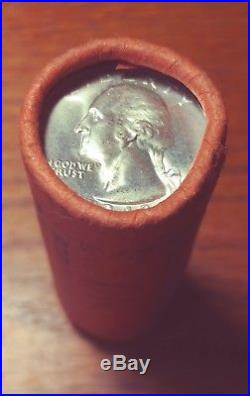 1948 S BU ROLL WASHINGTON QUARTERs SEALED UNSEARCHED GOOD DATE! 40 Coin BU Roll