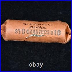 1948-d Washington Quarters? Original Uncirculated Roll? 25c Silver 40 Coin Bu