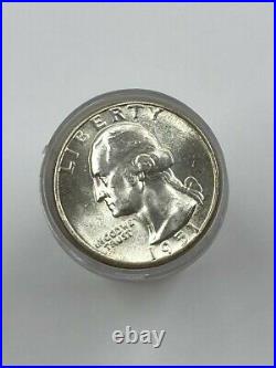 1951 Washington Quarters, Original Roll of 40 Coins! BU