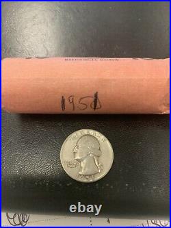 1951 roll of silver quarters