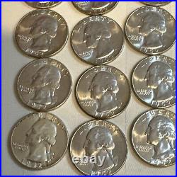 1952 Washington Quarter 40-Coin Roll Uncirculated