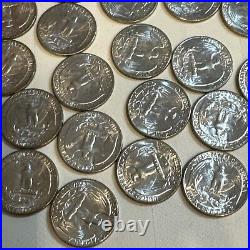 1952 Washington Quarter 40-Coin Roll Uncirculated