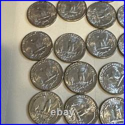 1952 Washington Quarter 40-Coin Roll Uncirculated