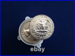 1954-S Washington Silver Quarter Original BU Roll of 40 Coins E5045