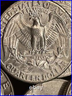 1954 Washington Quarter Uncirculated Roll Silver
