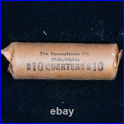 1954-p Washington Quarters? Original Uncirculated Roll? 25c Silver 40 Coin Bu