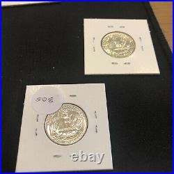 1955-D Washington Quarter Roll GEM BU++ 40 COINS