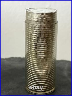 1956 United States Roll of BU Silver Washington Quarters 40 Coins Total