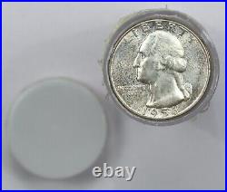 1956 Washington Quarter BU Roll Uncirculated, 40 Coins Total