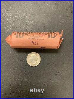 1956 roll of silver quarters