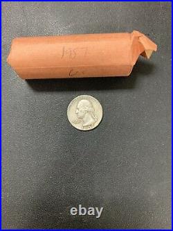 1957 roll of silver quarters