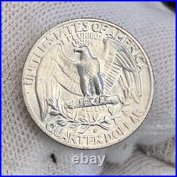 1958-D 25C Washington Quarter BU Roll 40 Coin