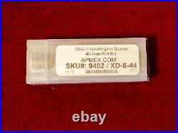 1958-D 90% Silver Washington Quarter BU 40-Coin Roll Purchased from APMEX