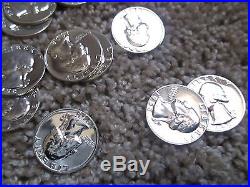 1958 Gem Proof Washington Silver Quarter Proof Roll