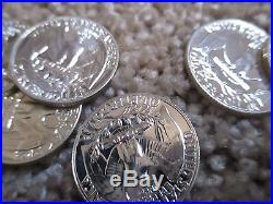 1958 Gem Proof Washington Silver Quarter Proof Roll
