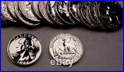 1959 Washington Quarter Roll (lot) Gem Proof Better Date 40 Coins (QR31)