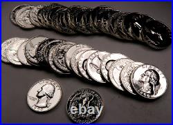 1959 Washington Quarter Roll (lot) Gem Proof Better Date 40 Coins (QR31)