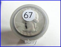 1959 d 90% Silver BU- MS Quality Full Roll Washington Quarter Dollars $10 FV #67