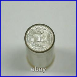 1960-D United States Roll of BU Silver Washington Quarters 40 Coins Total