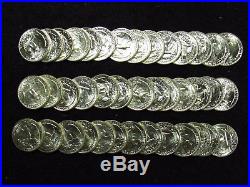1960-D Washington Quarter BU 40 Coin Full Roll #2