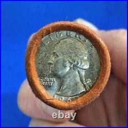 1960 Washington Quarter $10 OBW Roll Head Heads P or D