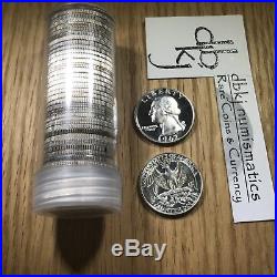 1962 Roll Proof Silver Washington Quarter 25¢ 40-coins