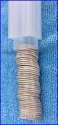 1963 P BU ROLL of 40 Washington Silver Quarter, Shipping $$ on 1st coin only