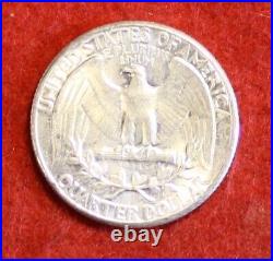1963-P Washington Quarters 40 coin roll circulated 90% Silver R1