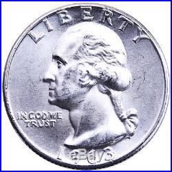 1963 Washington Quarter 90% Silver BU Roll 40 US Coin Lot