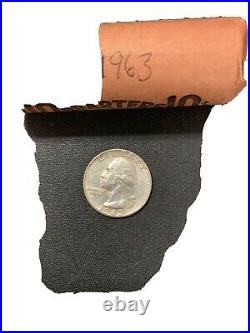 1963 roll of silver quarters