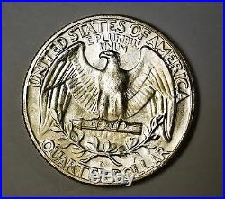 1964-D Silver Washington Quarter BU Roll Silver American Coin 40 Pieces
