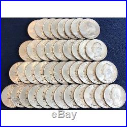 1964-D Uncirculated Roll of (40) Quarters Free Shipping USA
