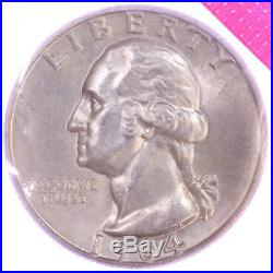 1964 D Washington Quarter 90% Silver Mint Cello BU Roll 40 US Coin Lot