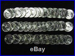 1964-D Washington Quarter CHOICE BU 40 Coin Full Roll