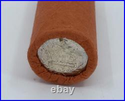 1964 Orig $10 Bankwrapped Quarter Roll Standard Paper Goods MFG Worchester, MA