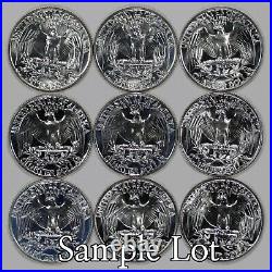 1964 Proof Washington Quarter 25c Gem Proof Full Roll 40 Coins