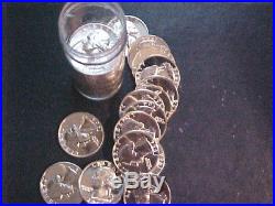 1964 Proof Washington Silver Quarter Roll/40 Gem Coins