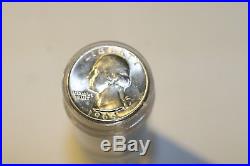 1964 Quarters 90% Silver Uncirculated Full Roll