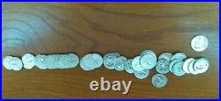 1964 United States Roll of Proof Silver Washington Quarters 40 Coins Total