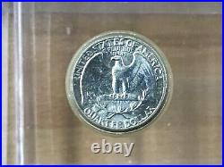1964 Washington Silver Quarter Original Roll of 40 Coins BU E0365