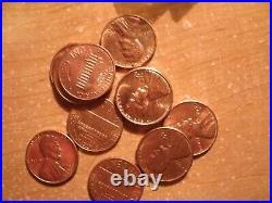 1964 Washington Uncirculated Silver Quarters Partial Roll 29 Bonus 1959D cents